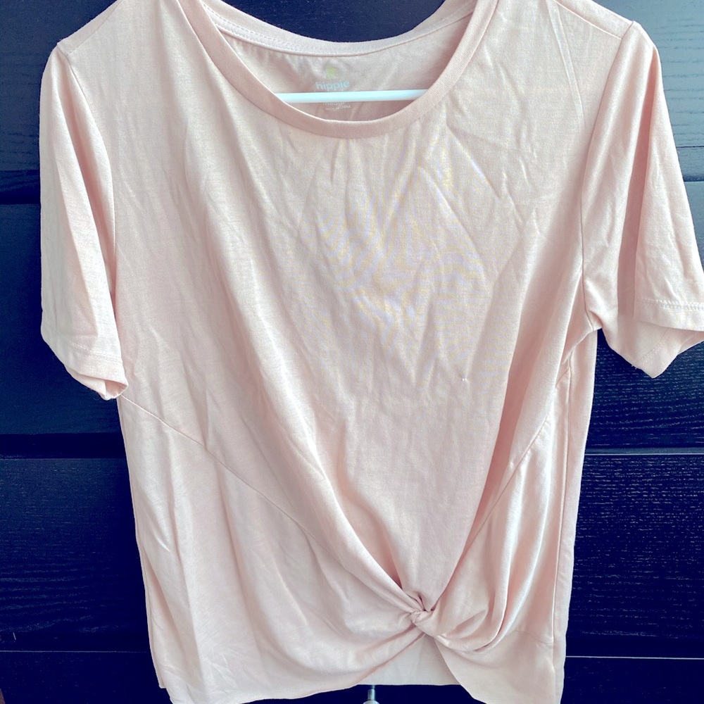 Hippie knotted tee
